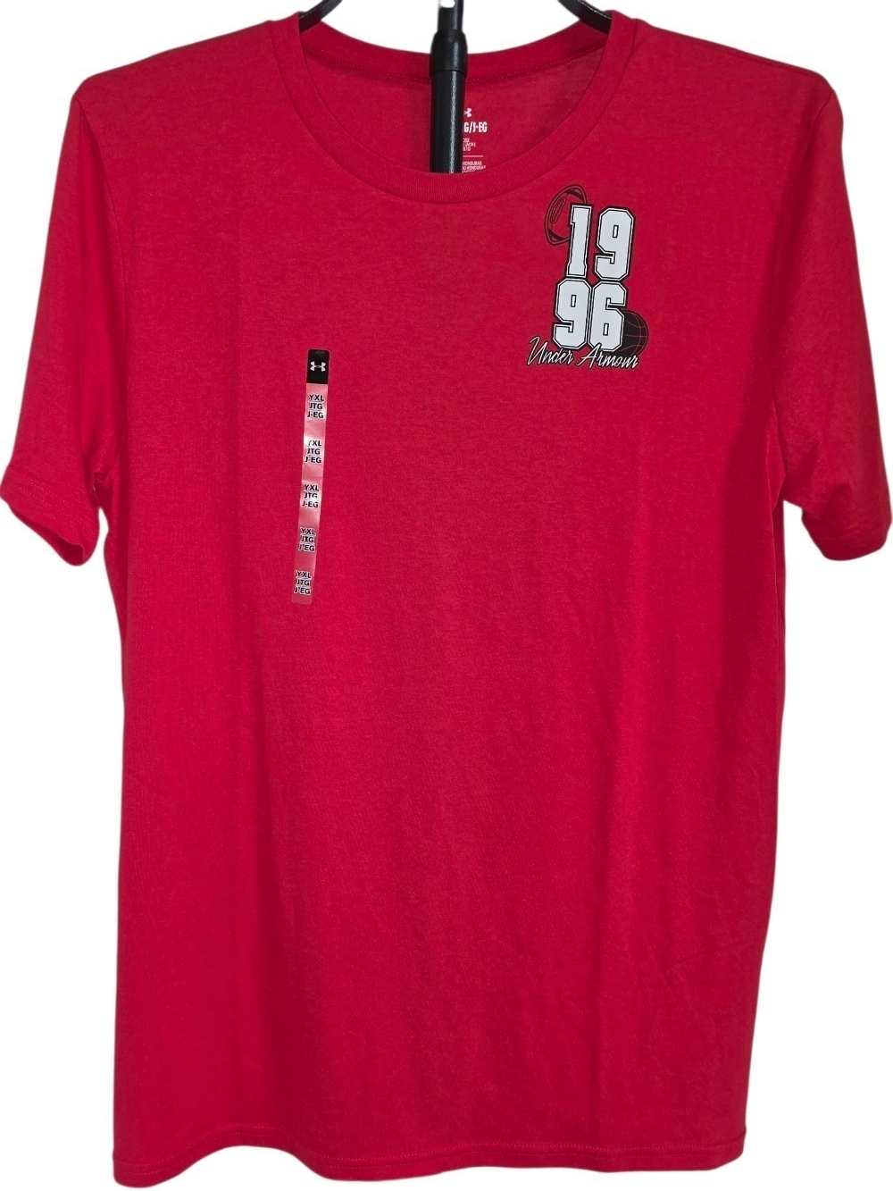 Under Armour Boys Youth XL Red State Champs Bulldogs Graphic T-Shirt Collegiate
